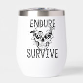 Der Schädel mit den Pilzen erlangen und überleben (Vorderseite)