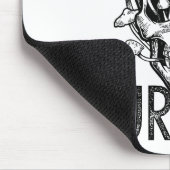 Der Schädel mit den Pilzen erlangen und überleben Mousepad (Ecke)