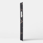 Der Schädel von Boho, ethnisch nahtlos. Case-Mate iPhone Hülle (Rückseite / Rechts)