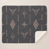 Der Schädel von Boho, ethnisch nahtlos. Sherpadecke (Vorderseite (Horizontal))