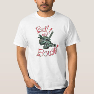 Der Schädel-Wert-T - Shirt der Männer errichtete