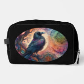 Der Schädelbaum des Lebens Mandala Pagan Waschbeutel (Vorderseite)