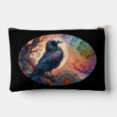 Der Schädelbaum des Lebens Mandala Pagan Zubehörtasche (Rückseite)