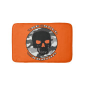 Der Schädelkrieger Badematte (Vorderseite)