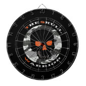 Der Schädelkrieger Dartscheibe (vorne)