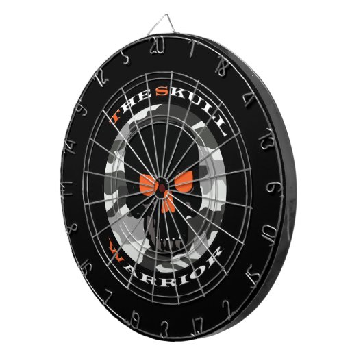 Der Schädelkrieger Dartscheibe (Vorderseite rechts)