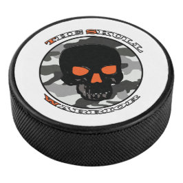 Der Schädelkrieger Eishockey Puck