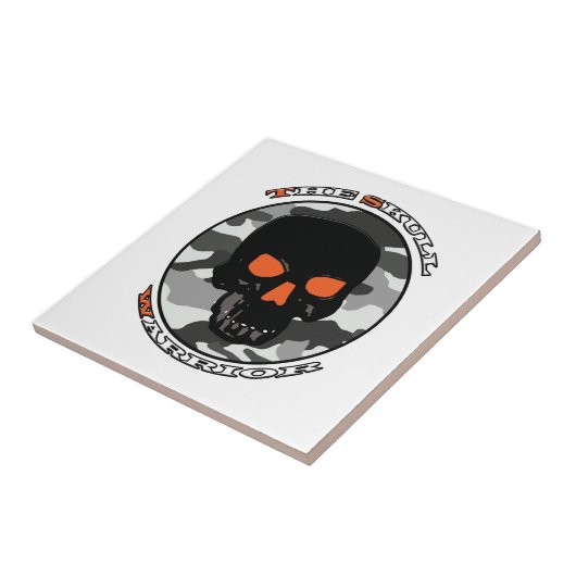 Der Schädelkrieger Fliese (Seite)