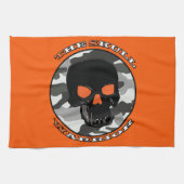Der Schädelkrieger Geschirrtuch (Horizontal)