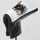 Der Schädelkrieger Golf Headcover (3/4 Vorderseite)