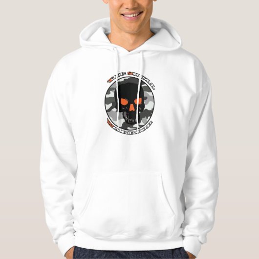 Der Schädelkrieger Hoodie (Vorderseite)