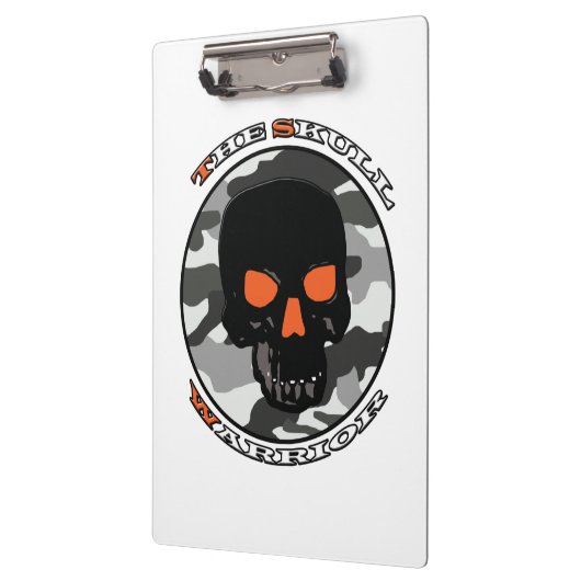 Der Schädelkrieger Klemmbrett (Links)