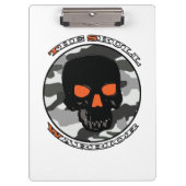 Der Schädelkrieger Klemmbrett (Vorderseite)