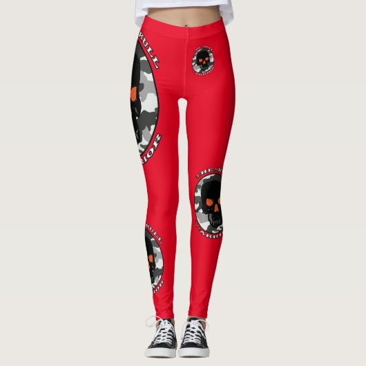 Der Schädelkrieger Leggings (Vorderseite)
