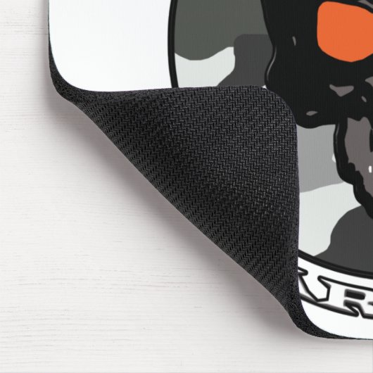 Der Schädelkrieger Mousepad (Ecke)