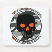 Der Schädelkrieger Mousepad (Vorne)