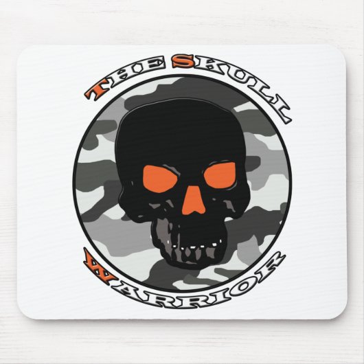Der Schädelkrieger Mousepad (Vorne)