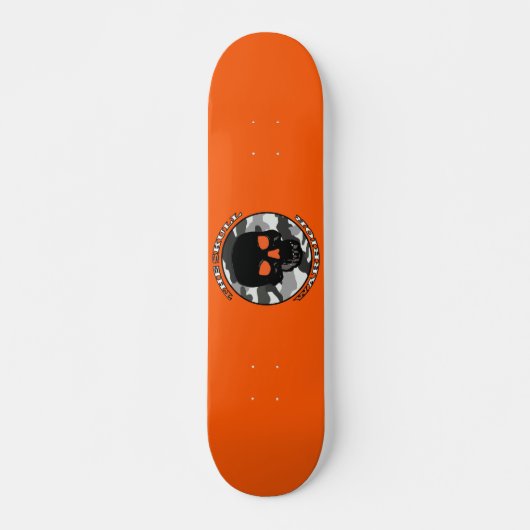 Der Schädelkrieger Skateboard (Vorne)