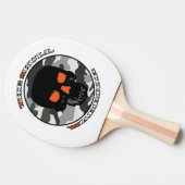 Der Schädelkrieger Tischtennis Schläger (Seitenansicht)