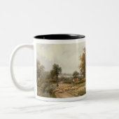 Der Schaf-Viehhändler Zweifarbige Tasse (Links)