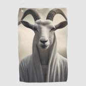 Der Schäfer der Ziege, die Putter-Abdeckung Golfhandtuch (Vorderseite)