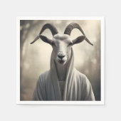 Der Schäfer der Ziege, Serviette (Vorderseite)