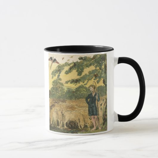 Der Schäfer, "von den Liedern von Unschuld", 1789 Tasse (Rechts)