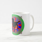 Der Schalldämpfer Kaffeetasse (VorderseiteRechts)