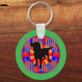 Der Schalldämpfer Schlüsselanhänger (Vorderseite)