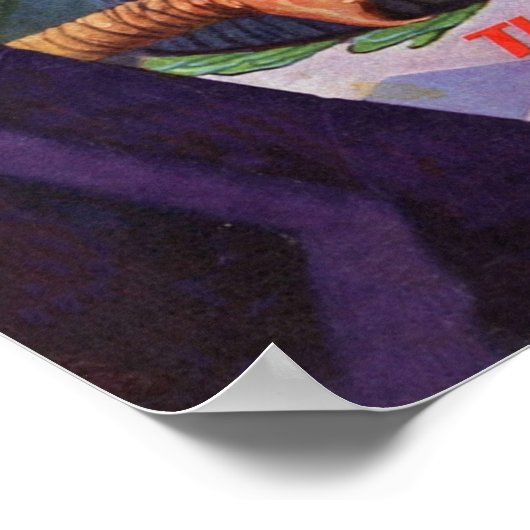 Der Schatten aus der Zeit Poster (Ecke)