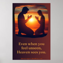 Der Schatten, der betete Poster