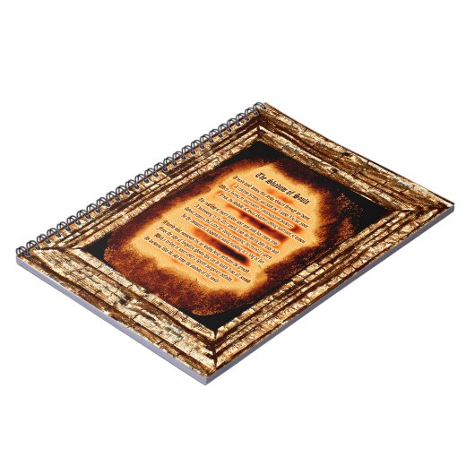 Der Schatten der Soule Notizblock (Linke Seite)