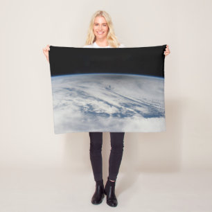 Der Schatten des Mondes, der auf dem Nordpazifik v Fleecedecke