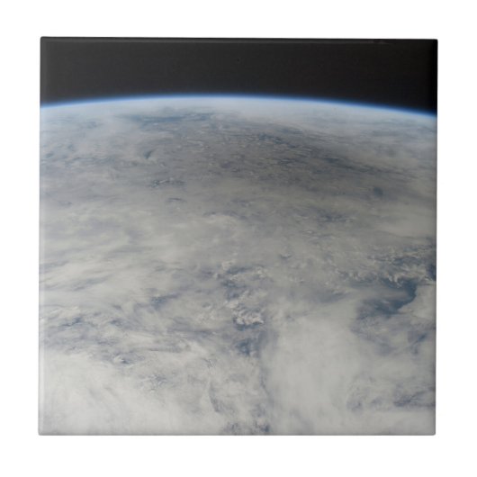 Der Schatten des Mondes, der auf dem Nordpazifik v Fliese (Vorderseite)