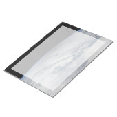 Der Schatten des Mondes, der auf dem Nordpazifik v Notizblock (angewinkelt)