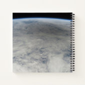 Der Schatten des Mondes, der auf dem Nordpazifik v Notizblock (Rückseite)