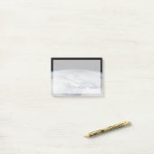 Der Schatten des Mondes, der auf dem Nordpazifik v Post-it Klebezettel (Auf Schreibtisch)