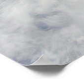 Der Schatten des Mondes, der auf dem Nordpazifik v Poster (Ecke)