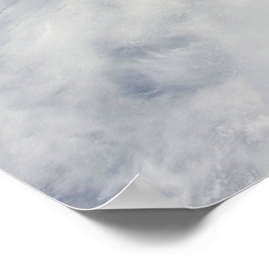 Der Schatten des Mondes, der auf dem Nordpazifik v Poster (Ecke)