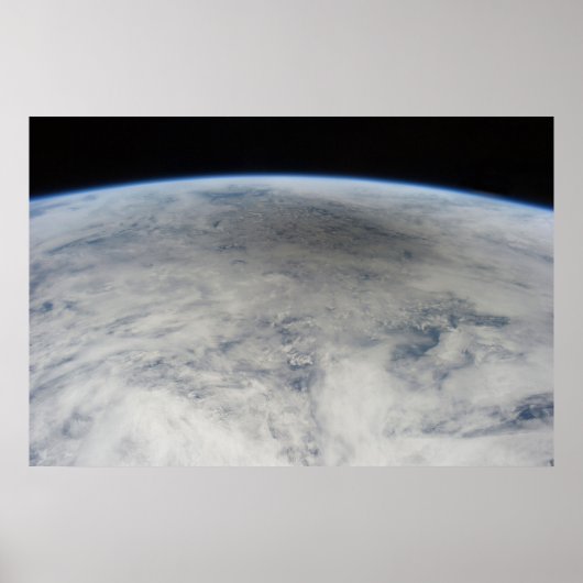 Der Schatten des Mondes, der auf dem Nordpazifik v Poster (Vorne)