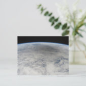 Der Schatten des Mondes, der auf dem Nordpazifik v Postkarte (Stehend Vorderseite)