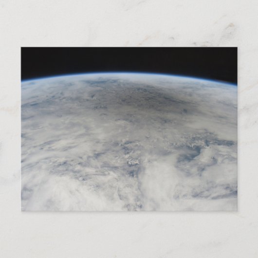 Der Schatten des Mondes, der auf dem Nordpazifik v Postkarte (Vorderseite)