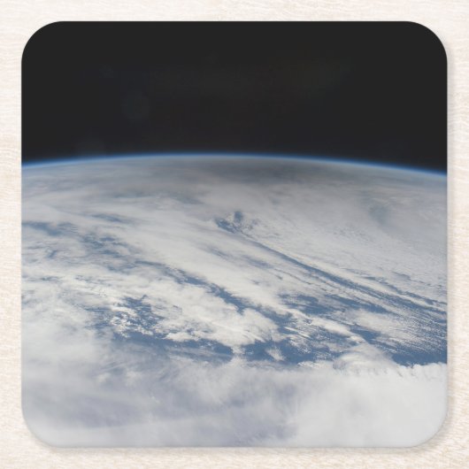 Der Schatten des Mondes, der auf dem Nordpazifik v Rechteckiger Pappuntersetzer (Vorderseite)