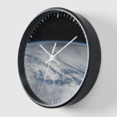 Der Schatten des Mondes, der auf dem Nordpazifik v Uhr (Winkel)