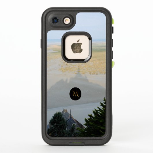 Der Schatten des Mont-St-Michel-Monogrammes (Rückseite)