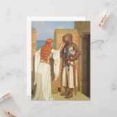 Der Schatten des Ritters Karte (Vorderseite/Rückseite Beispiel)