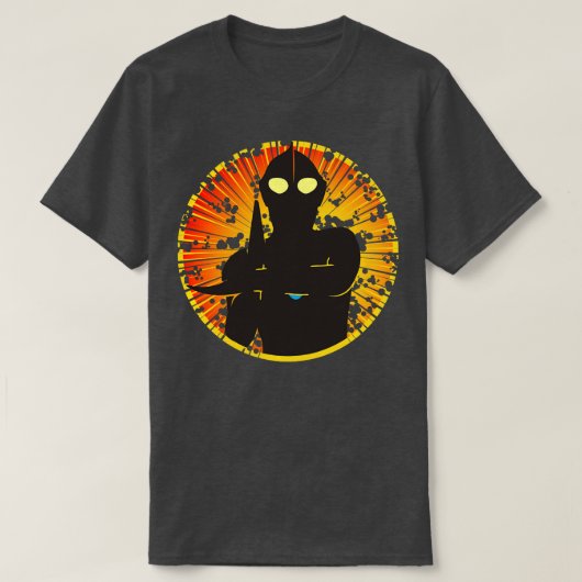 Der Schatten des Ultra-Fighters von der M78 T-Shirt (Design vorne)