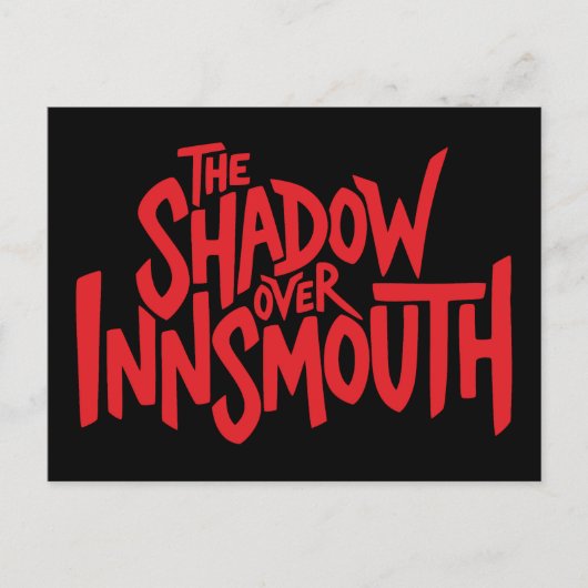 Der Schatten über Innsmouth Feiertagspostkarte (Vorderseite)