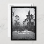 Der Schatten über Innsmouth Lovecraft Cthulhu Myth Postkarte (Vorne/Hinten)