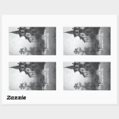 Der Schatten über Innsmouth Lovecraft Cthulhu Myth Rechteckiger Aufkleber (Blatt)